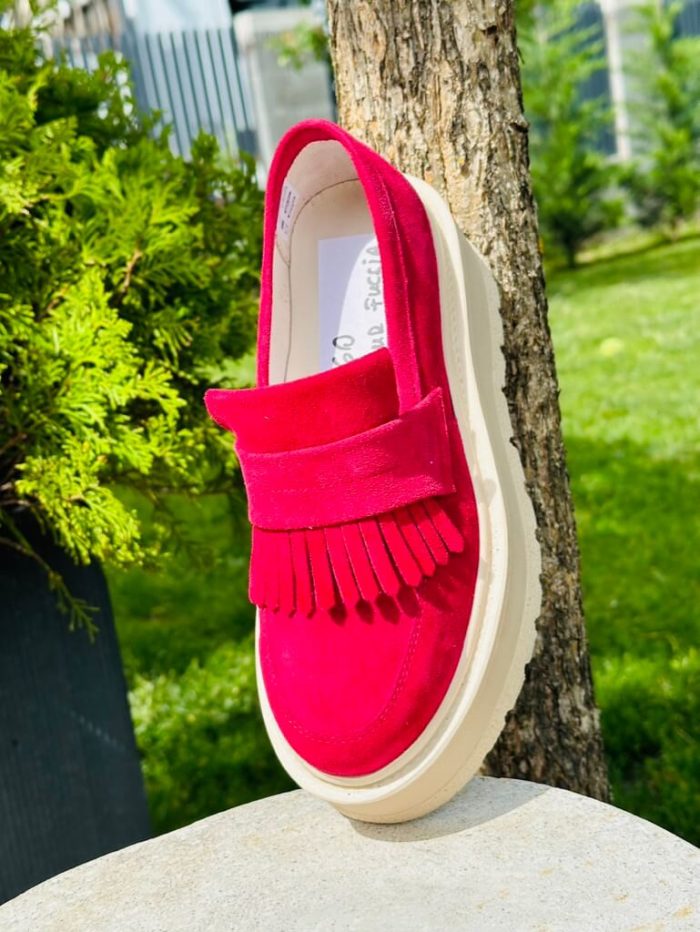Espadrile piele naturala Lane ticlam - imagine 4
