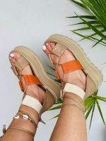 Sandale piele naturala Louanna color - imagine 4