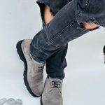 Pantofi piele naturala Parma gri