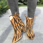 Ciocate piele naturala Animal Print