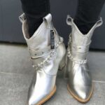 Ciocate piele naturala Danielle Argint