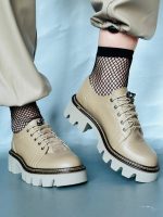 Pantofi piele naturala Edith bej