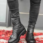 Ghete piele naturala Collye