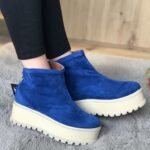 Ghete piele naturala Fere Blue