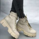 Ghete piele naturala Medall