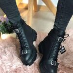 Ghete piele naturala Mirida Bizon