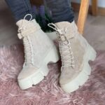 Ghete piele naturala Mirida Cream