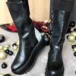 Ghete piele naturala Mosa Mode