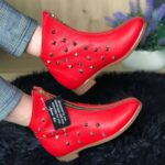 Ghete piele naturala Tournett Super