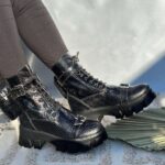 Ghete piele naturala Packet Snake