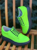 Pantofi sport piele naturala Neon - imagine 5