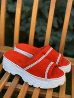 Saboti piele naturala Crisalia - imagine 2