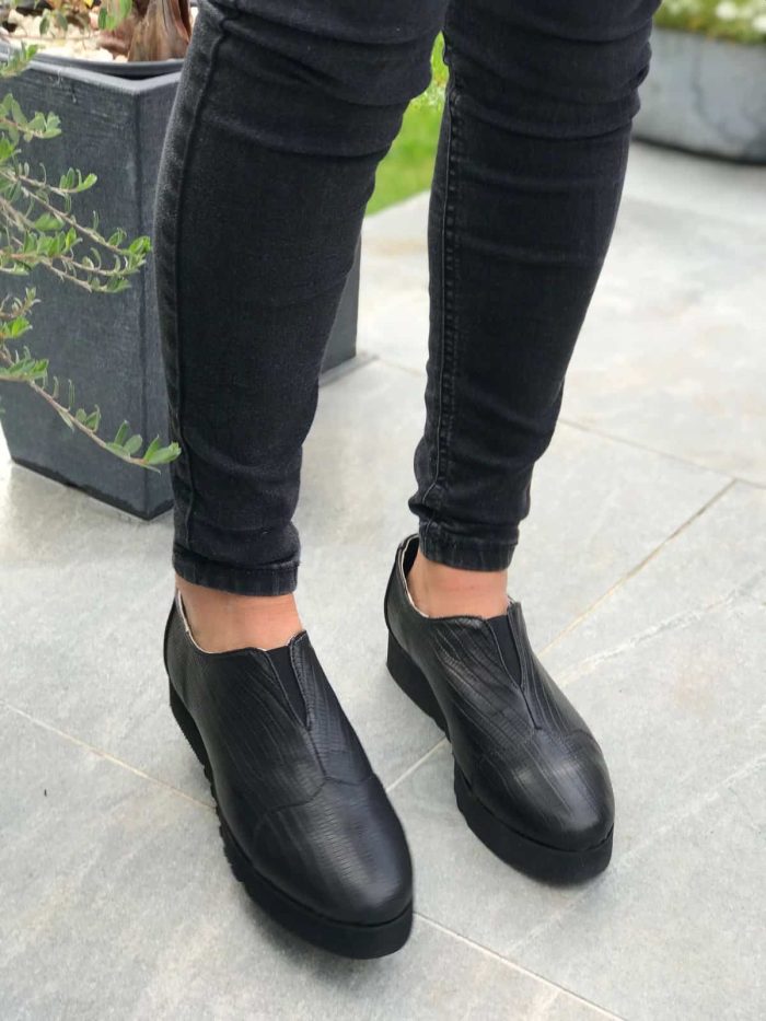 Balerini piele naturala Buvina Star - imagine 3