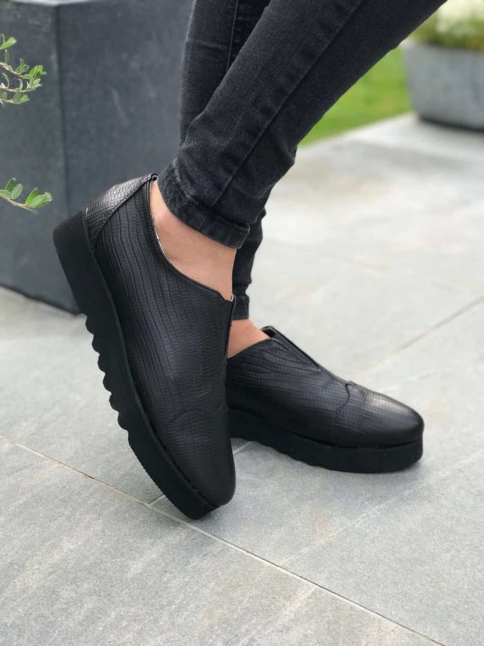 Balerini piele naturala Buvina Star - imagine 4