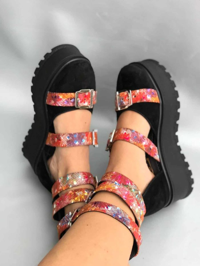 Sandale piele naturala Mary - imagine 2