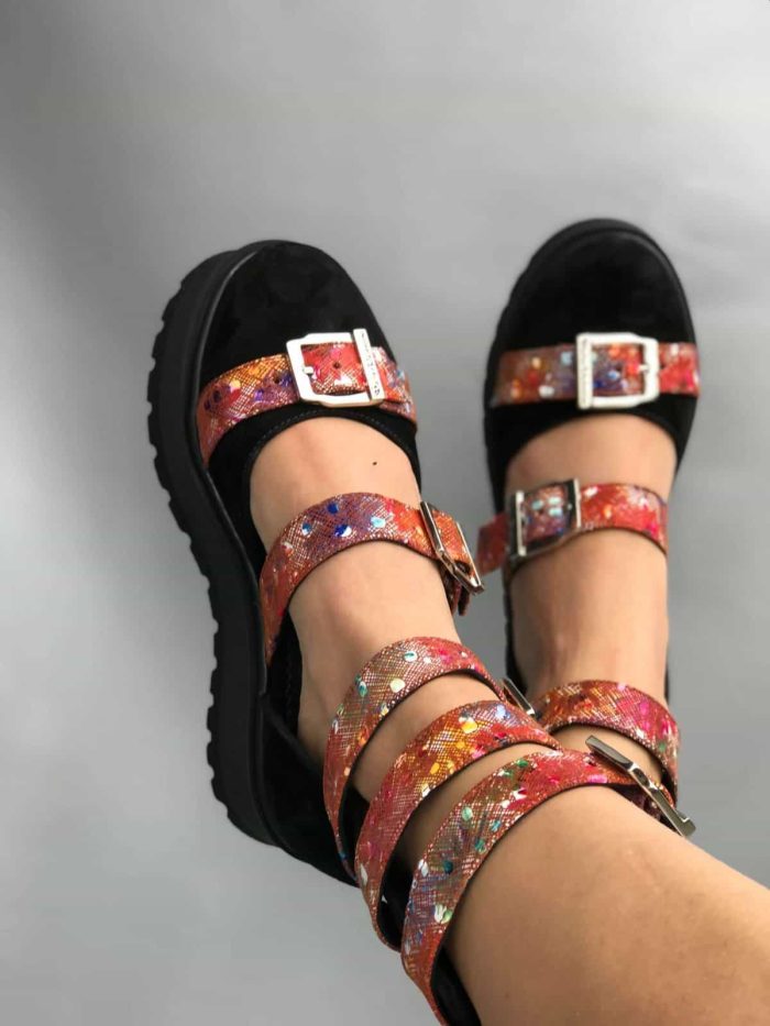 Sandale piele naturala Mary - imagine 3