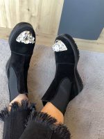 Ghete piele naturala Sonie - imagine 3