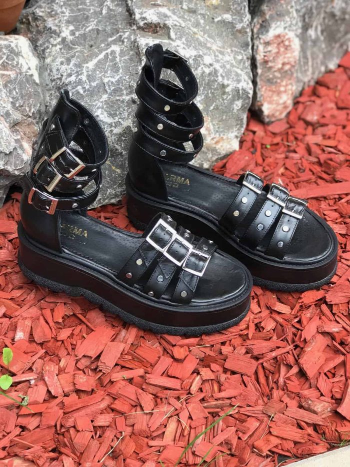 Sandale piele naturala Jinjer - imagine 2