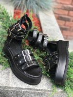 Sandale piele naturala Jinjer - imagine 3