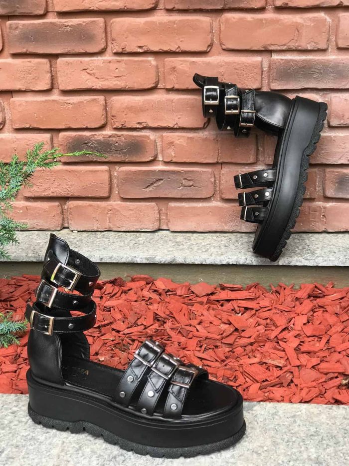 Sandale piele naturala Jinjer - imagine 5