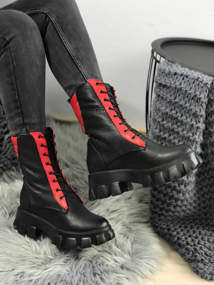 Ghete piele naturala Shia - imagine 6