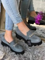 Pantofi piele naturala Kobi Green - imagine 2