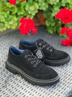 Pantofi piele naturala Amaris Velur