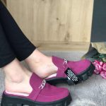 Saboti vara piele naturala Castenlla Mode