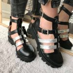 Sandale piele naturala Milasa Silver