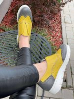 Pantofi piele naturala Pacina - imagine 2