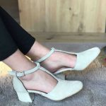Sandale cu toc piele naturala Christina Nude