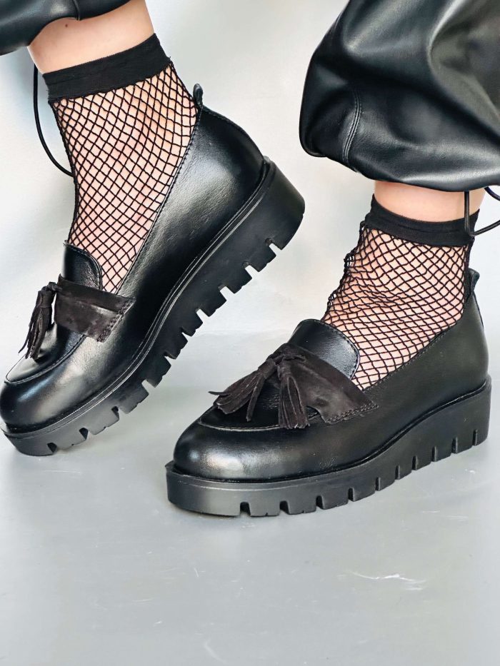 Espadrile piele naturala Carolyn - imagine 2