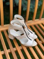 Sandale cu toc piele naturala Sindy