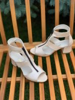 Sandale cu toc piele naturala Sindy - imagine 2