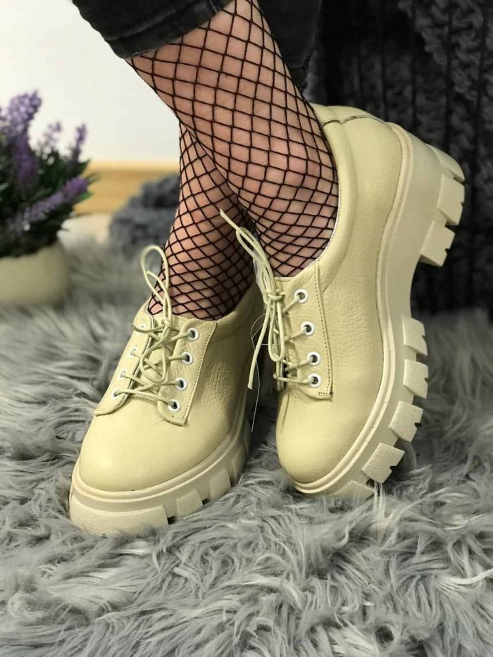 Pantofi piele naturala Brietta - imagine 4