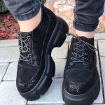 Pantofi piele naturala Amaris Snake