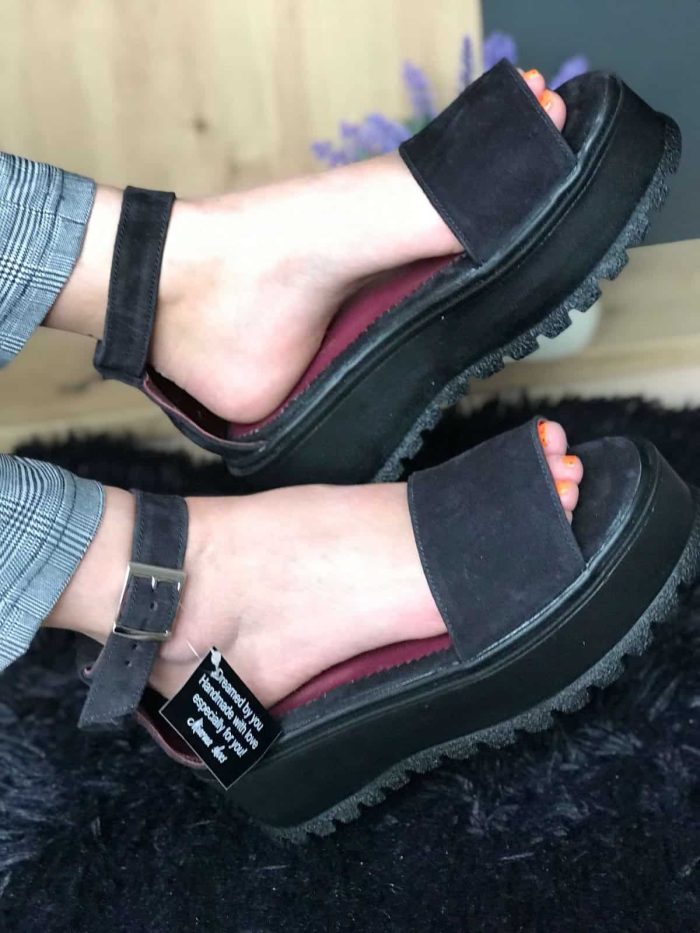 Sandale piele naturala Kanna - imagine 4