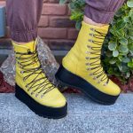 Ghete piele naturala Gella