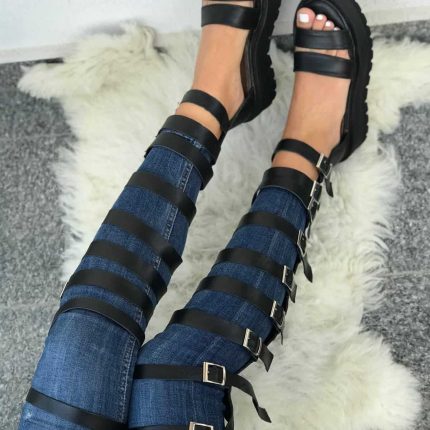 Sandale piele naturala Faraon