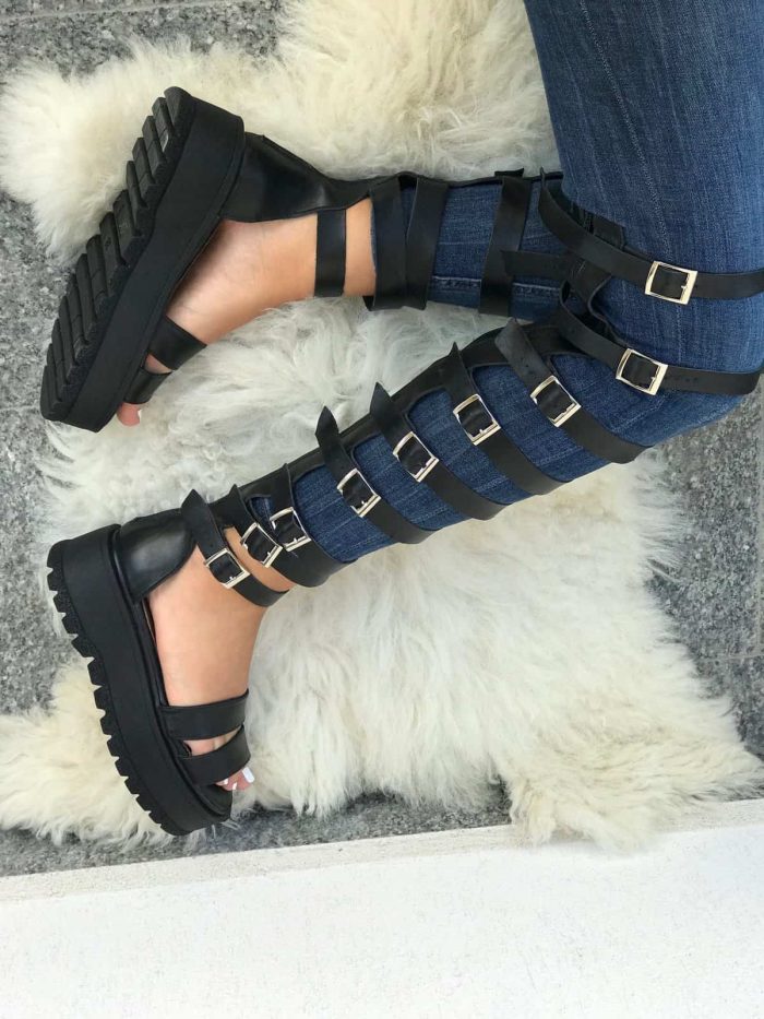 Sandale piele naturala Faraon - imagine 2