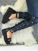 Sandale piele naturala Faraon - imagine 3