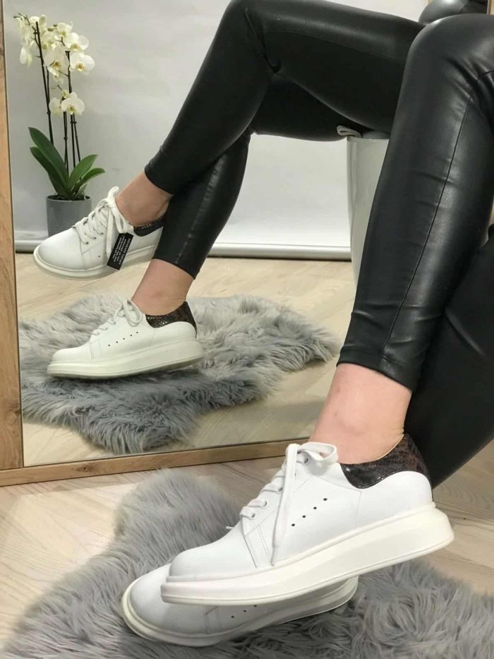 Pantofi sport piele naturala Laminia - imagine 2