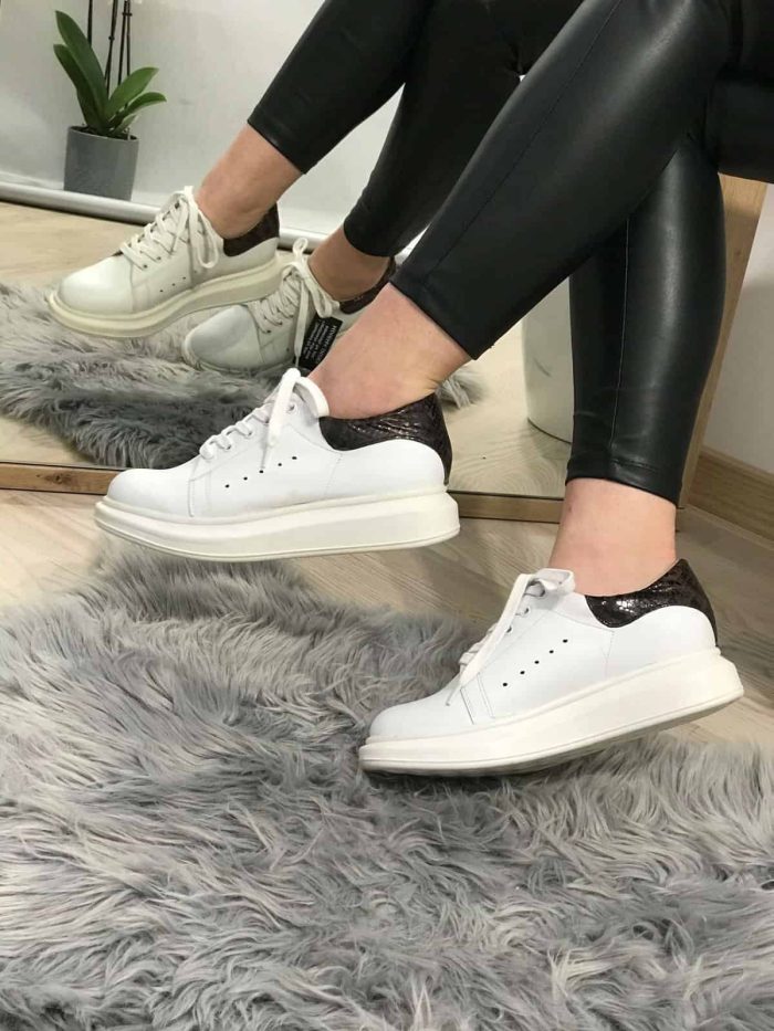 Pantofi sport piele naturala Laminia - imagine 4