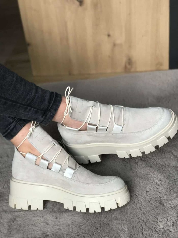 Pantofi piele naturala Pauline Special - imagine 3