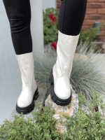 Ghete piele naturala Novara - imagine 4