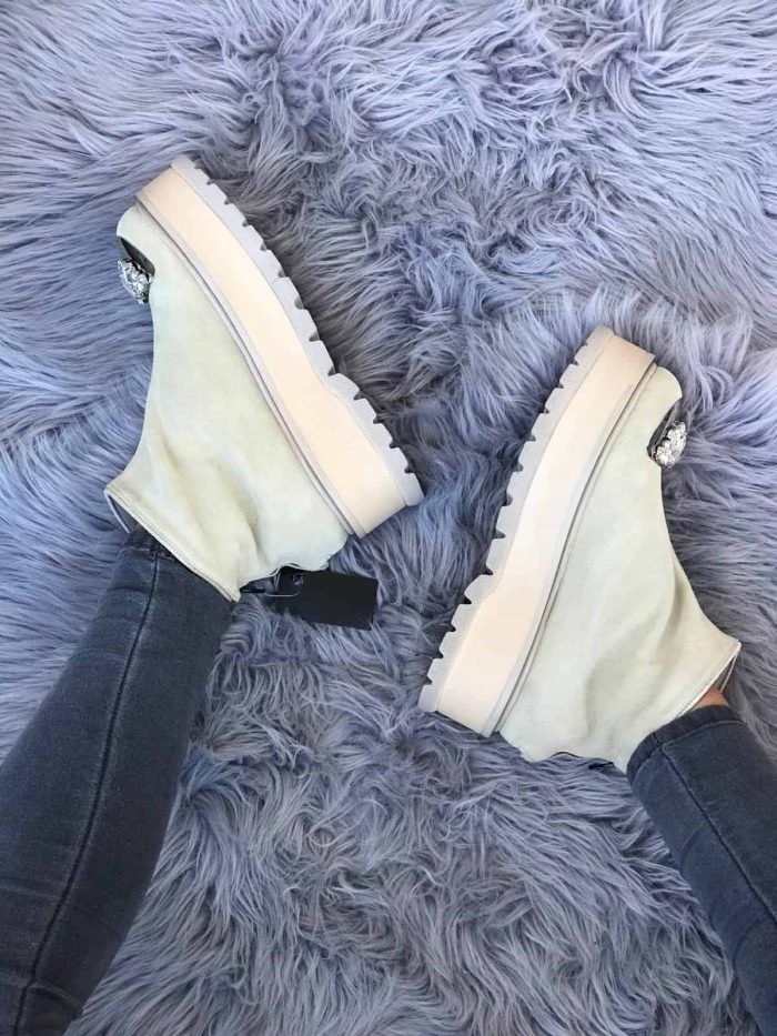 Ghete piele naturala Western - imagine 3