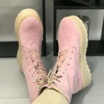 Ghete piele naturala Mistria Pink