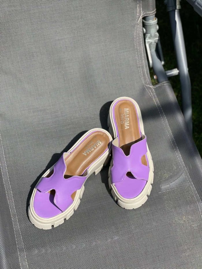 Saboti piele naturala Upala - imagine 2