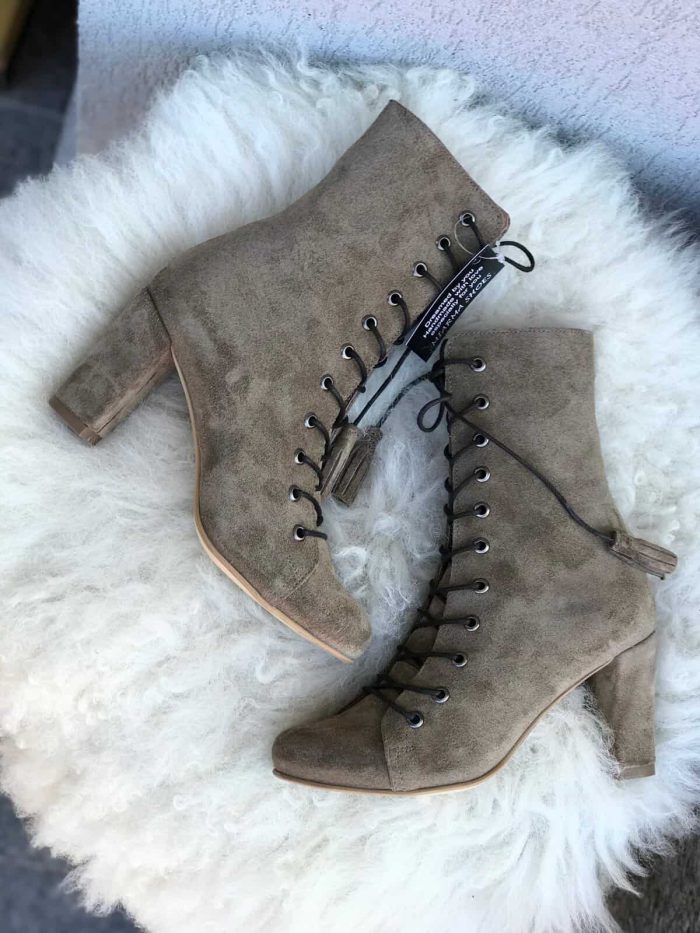 Botine piele naturala Domos - imagine 3