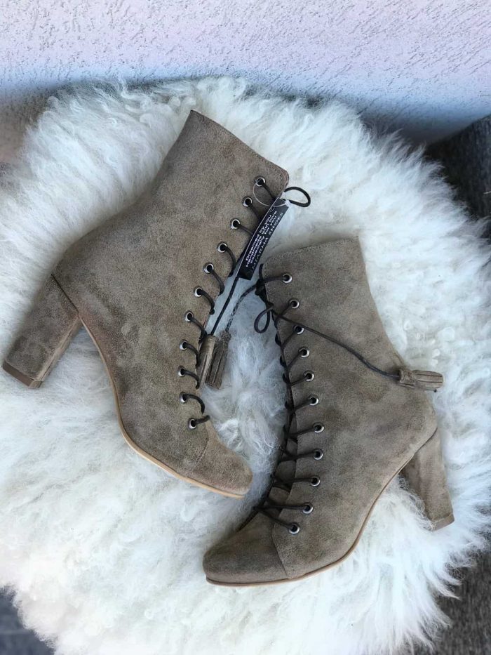 Botine piele naturala Domos - imagine 4